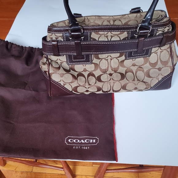 Coach bag with dust bag - Picture 4 of 4